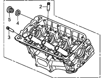 2013 Honda Odyssey Cylinder Head - 12100-R70-305