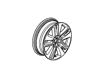 2014 Honda Odyssey Spare Wheel - 42700-TK8-A52