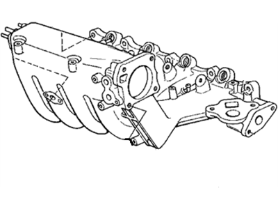 1985 Honda Prelude Intake Manifold - 17100-PJ0-660