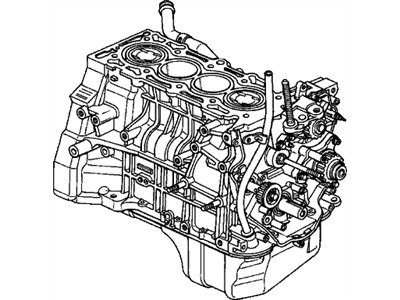 Honda 10002-PJK-A24 General Assy., Cylinder Block
