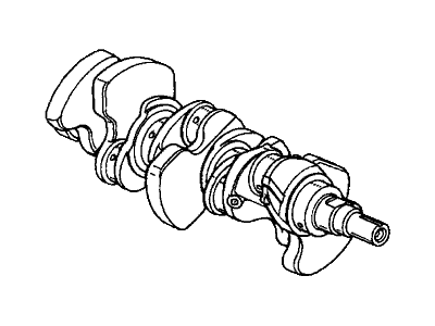 Honda Accord Crankshaft - 13310-P8A-A00