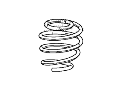 Honda 51406-T2A-A11 Spring, Left Front
