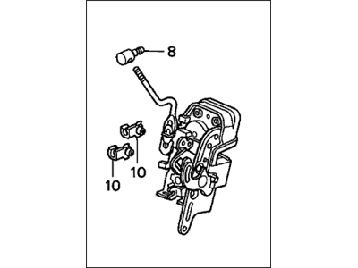 1997 Honda CR-V Door Lock Actuator - 72610-S10-003
