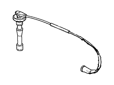 Honda CR-V Spark Plug Wire - 32704-P75-A00