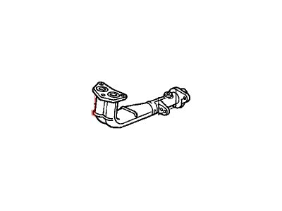 Honda CR-V Exhaust Pipe - 18210-S10-A02