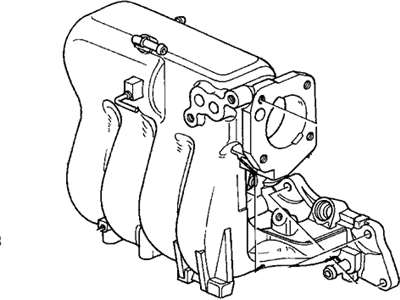 Honda 17100-P3F-A00 Manifold, Intake