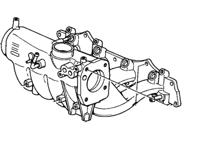 2000 Honda CR-V Intake Manifold - 17100-PHK-A00