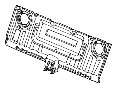 Honda 83321-S3Y-000 Panel, Middle Floor