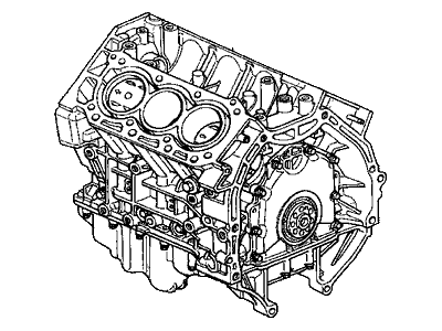 Honda 10002-P8F-A03 Engine Sub-Assy. (Block)