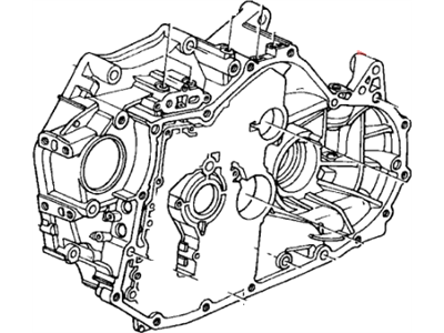 Honda 21111-P7T-010 Case, Torque Converter