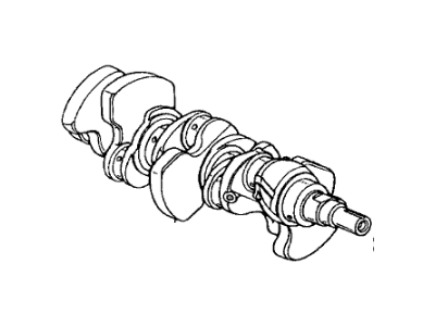 Honda Crankshaft - 13310-P8F-A00