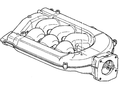 Honda 17100-P8F-A10 Manifold, Intake