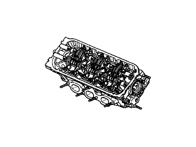 Honda 10004-PVJ-A01 General Assembly, Front Cylinder Head