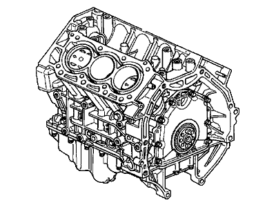 Honda Pilot Engine Block - 10002-RYP-A02