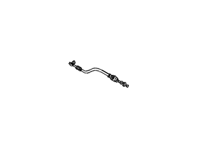 Honda 81362-S3V-A11 Cable A, R. Middle Seat Reclining Lever
