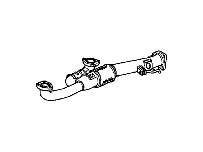 Honda Accord Exhaust Pipe - 18210-TA6-A01