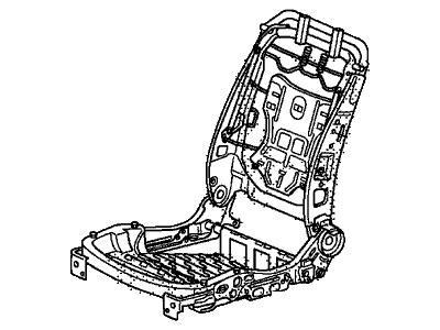 Honda 81136-TA0-A72 Frame, R. FR. Seat