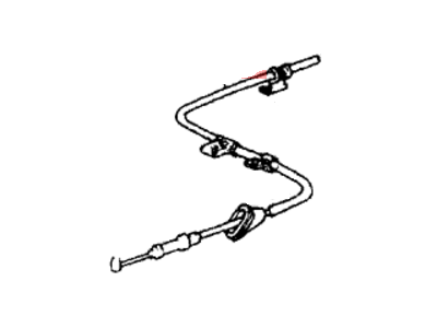Honda CRX Parking Brake Cable - 47510-SB2-671