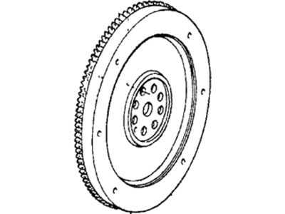 1986 Honda Civic Flywheel - 22100-PE0-000