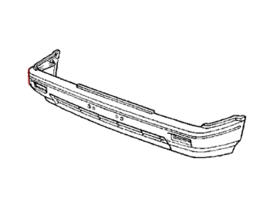 Honda 62511-SB2-910ZZ Face, Front Bumper