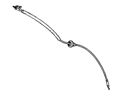 Honda 37230-SB2-671 Cable Assembly, Speedometer