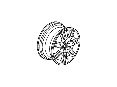 2006 Honda Element Spare Wheel - 42700-SCV-A62