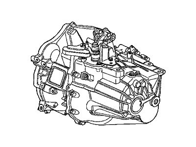 Honda 20011-RPN-325 Bare, Transmission Assembly