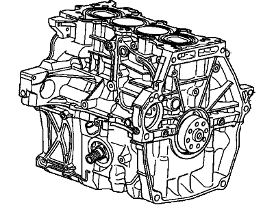 Honda 10002-RBJ-A21 General Assy., Cylinder Block