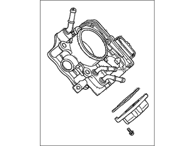 Honda CR-V Throttle Body - 16400-RZA-J01