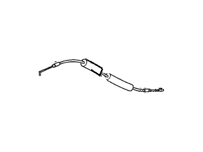 Honda 72131-SWA-A01 Cable, Right Front Inside Handle