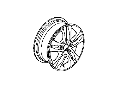 Honda CR-V Spare Wheel - 42700-SWA-A71