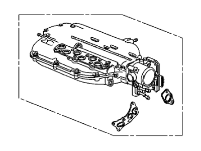 Honda 06120-RDJ-A02 Gasket Kit, Rear Cylinder Head
