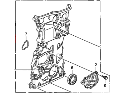 Honda 11410-RRA-A00 Case Assembly, Chain