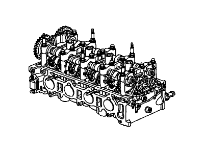 Honda 10003-PPA-A02 General Assembly, Cylinder Head
