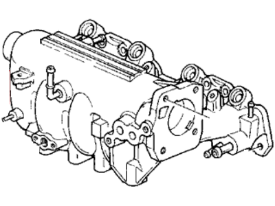 1994 Honda Del Sol Intake Manifold - 17100-P06-A01
