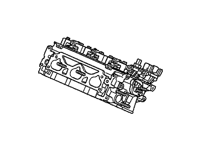 Honda 10005-R72-A02 Engine Sub-Assembly, Rear Head