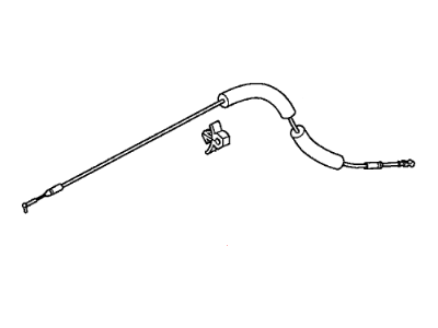 Honda 72131-TE0-A01 Cable, Inside Handle