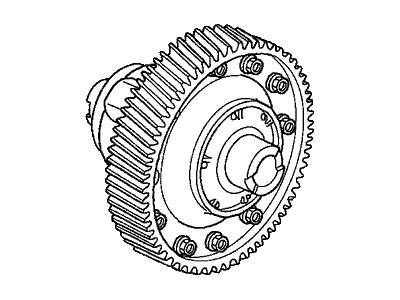Honda 41100-R89-305 Differential Assembly