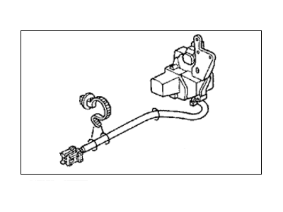 Honda 72115-SX0-A01 Actuator Assembly, Right Front