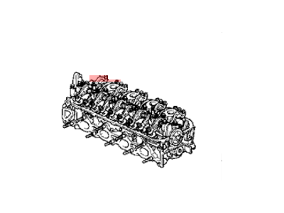 Honda 10003-P1E-A01 General Assembly, Cylinder Head