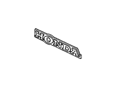 Honda 75711-SM4-000 Emblem, Rear