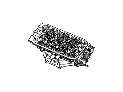 Honda 10004-RCA-A00 Engine Sub-Assembly, Front Cylinderhead