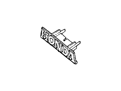 Honda 87102-688-671 Emblem, Front Grille