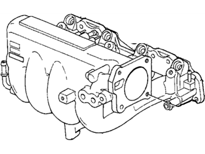 1988 Honda CRX Intake Manifold - 17100-PM8-A00