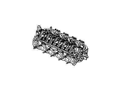 Honda 10003-P12-A00 General Assembly, Cylinder Head