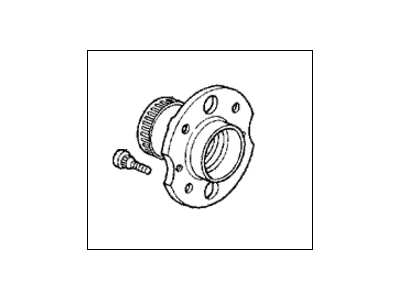 Honda Prelude Wheel Bearing - 42200-SM4-A01