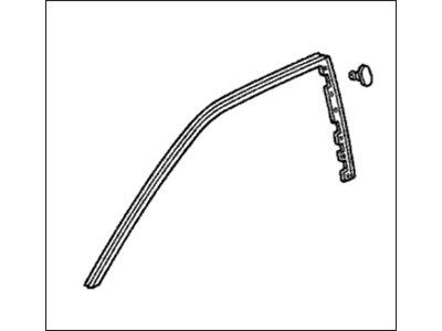 Honda 72325-S03-G01 Sub-Seal, R. FR. Door