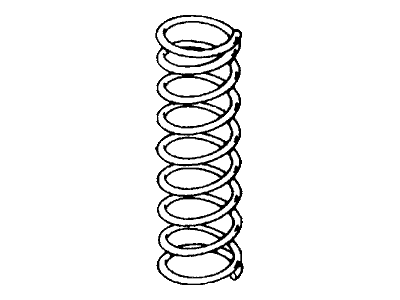 Honda 51401-657-671 Spring, Front