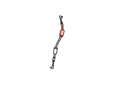 Honda 72644-SHJ-A02 Cable Assy. B, Handle (Outer)