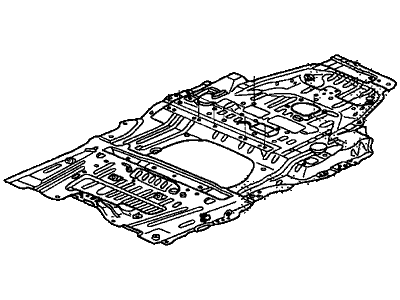 Honda 65111-SHJ-A01ZZ Panel, Floor